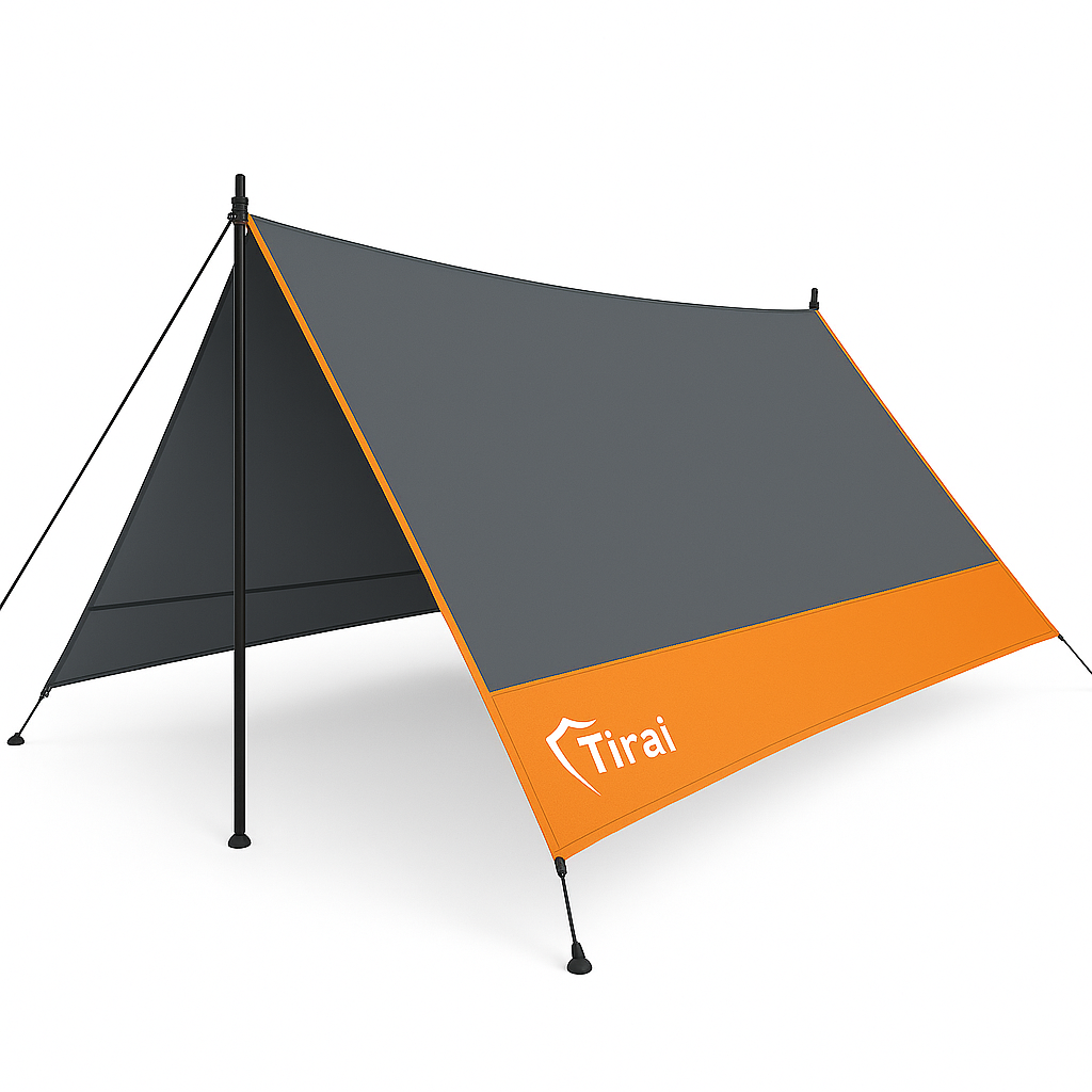 Tirai - Original SUV Minivan EZ Tarp Cabana Sunset-Orange